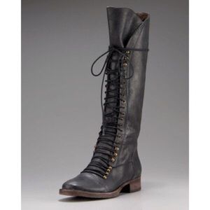 JOIE tall combat boots